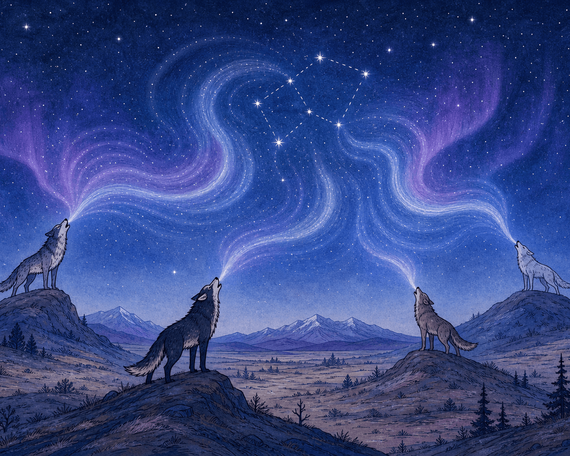 Roaming Pack, We hunt across the map, but the howl carries.